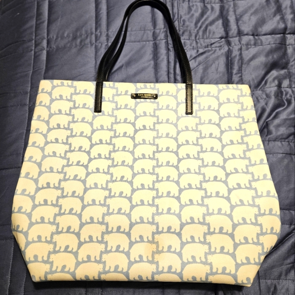 GUC Kate Spade Polar Bear Tote